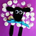 Wine Cork Sheep Craft for Kids