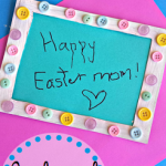 Make an Easter Frame Craft Using a Cereal Box