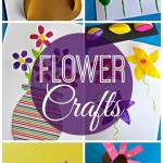 Pretty Flower Crafts for Kids to Make
