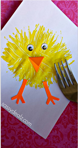 fork-chick-craft-for-kids