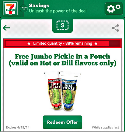 free-pickle-pounch-7-eleven