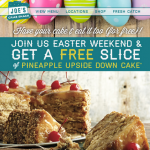 Joe’s Crab Shack Coupon: Get a Free Slice of Cake w/ Entree (4/18-4/20 Only)