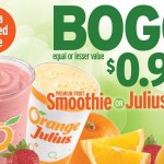Orange Julius: Buy One, Get One for 99 Cents! (Exp 3/25)