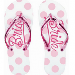 Wedding Flip Flops for Bride Only $7.06 + Free Shipping