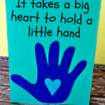 Meaningful Kid’s Handprint Father’s Day Card