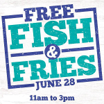 Long John Silver’s: FREE Fish & Fries (June 28th 11am-3pm)