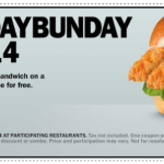 Hardees & Carl’s Jr Coupon: Buy 1 Get 1 FREE Big Chicken Fillet Sandwich (6/30 Only!)